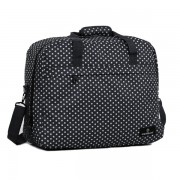 Members Essential On-Board Travel Bag 40 Black Polka