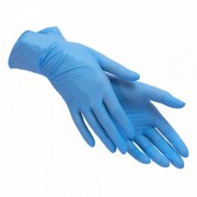 Перчатки Care365  L нитриловые синие 100 шт. Голубые