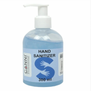 Антибактериальное средство антисептик гелевый 70% спирта Canni hand Sanitizer 300 мл