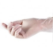 Виниловые защитные перчатки INTCO PVC Medical Vinyl Gloves р-р М 100 шт Белые