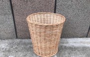 Плетеная корзина для мусора из лозы, подставка для зонтов (зонтов)