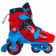 Роликові ковзани дитячі Zelart YX-0147N Blue/Red