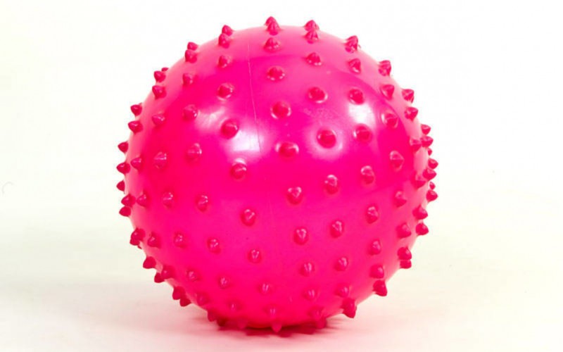 М'яч масажний для фітнесу 23см BA-3402 Pink