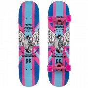 Скейтборд в сборе (роликовая доска) SK-1248-6 Pink/Blue