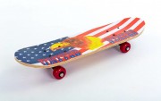 Скейтборд Mini в сборе (роликовая доска) SK-4932 Red