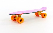 Скейтборд пластиковый Penny SK-4442-2 ZOO FISH 22in Pink