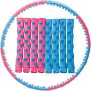 Обруч масажний Хула Хуп SP-Planeta Hula Hoop SUPER WIDE 3002 Blue/Pink