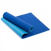 Коврик для фитнеса и йоги TPE+PVC 6мм двухслойный SP-Planeta FI-1770 Blue