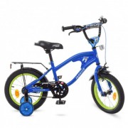 Велосипед дитячий PROF1 14д. Y14182 Синій