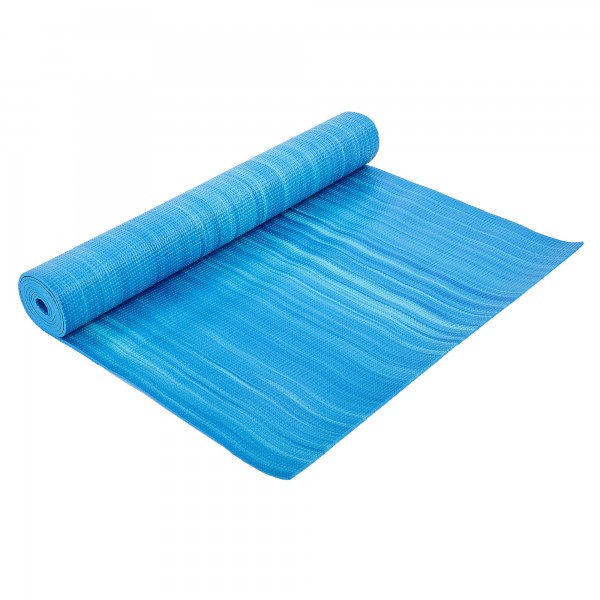 Коврик для фитнеса и йоги PVC 4мм SP-Planeta FI-6983 Blue