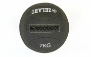 Мяч для кроссфита набивной в кевларовой оболочке 7кг Zelart WALL BALL FI-7224-7 Black