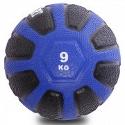 Мяч медицинский медбол Zelart Medicine Ball FI-0898-9 9кг Blue
