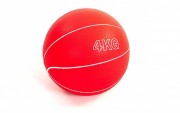 М'яч медичний медбол Record Medicine Ball SC-8407-4 4 кг Red
