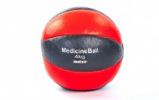 М'яч медичний медбол MATSA Medicine Ball ME-0241-4 4кг Black/Red