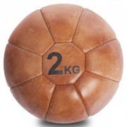 М'яч медичний медбол VINTAGE Medicine Ball F-0242-2 2 кг Brown