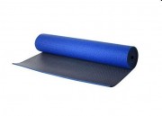 Коврик для фитнеса и йоги PROFI MS 2283 black-blue