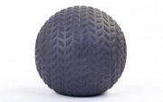 Мяч набивной слэмбол для кроссфита рифленый Record SLAM BALL FI-5729-10 10кг Black