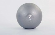 Мяч набивной слэмбол для кроссфита Record SLAM BALL FI-5165-7 7кг Grey