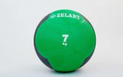 Мяч медицинский медбол Zelart Medicine Ball FI-5121-7 7кг Green