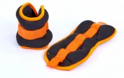 Утяжелители-манжеты для рук и ног FI-7208-2 (2 x 1кг) Orange