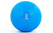 Мяч набивной слэмбол для кроссфита Record SLAM BALL FI-5165-2 2кг Blue