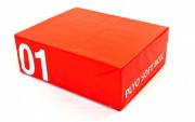 Бокс пліометричний м'який (1шт) Zelart FI-5334-1 SOFT PLYOMETRIC BOXES Red