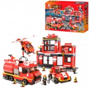 Пожарные спасатели Sluban M38-B0226 Красный