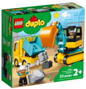 LEGO DUPLO Грузовик и гусеничный экскаватор (10931)