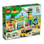 LEGO DUPLO Підйомний кран та будівництво (10933)