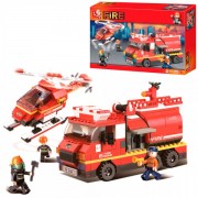 Пожарные спасатели Sluban M38-B0222 Красный