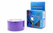 Кинезио тейп в рулоне 3,8см х 5м (Kinesio tape) эластичный пластырь BC-4863-3,8 Violet