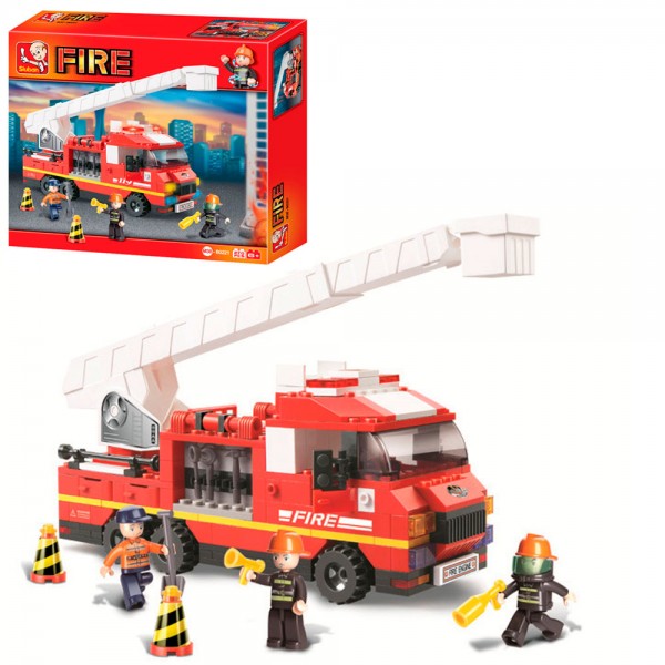 Пожарные спасатели Sluban M38-B0221 Красный