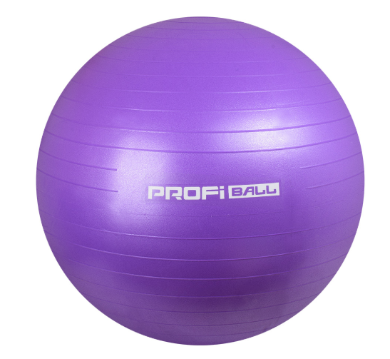 Мяч для фитнеса MS 1540 Profi перламутр фиолет