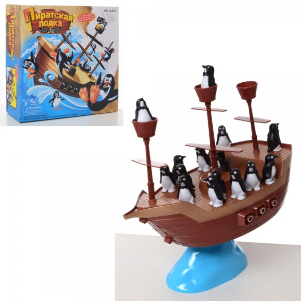 Піратський човен Bambi 1240-2 Коричневий