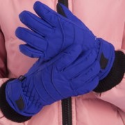 Перчатки горнолыжные теплые детские Zelart C-915 р-р M-L Blue