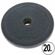 Блины (диски) обрезиненные d-52мм Shuang Cai Sports ТА-1449 20кг