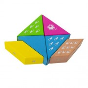 Розвиваюча іграшка геометрика Bambi MD 2040 Різнокольорова1