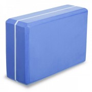 Блок для йоги двоколірний FI-1714 Blue