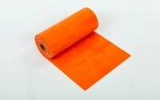 Лента эластичная для фитнеса и йоги в рулоне CUBE  FI-6256-5_5 Orange