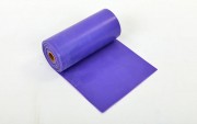 Лента эластичная для фитнеса и йоги в рулоне CUBE  FI-6256-5_5 Violet