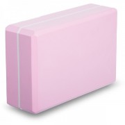 Блок для йоги двокольоровий FI-1714 Pink