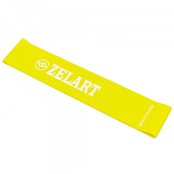 Стрічка опору LOOP BANDS Zelart FI-8228-1 Yellow