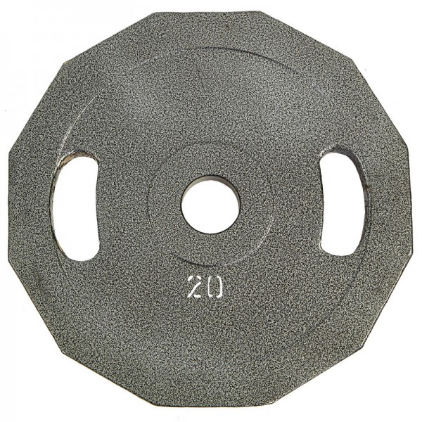 Млинці (диски) сталеві з хватом пофарбовані d-52мм UR Newt NT-5221-20 20кг