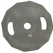 Блины (диски) стальные с хватом окрашенные d-52мм UR Newt NT-5221-15 15кг