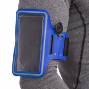 Чехол для телефона с креплением на руку для занятий спортом Zelart BTS-432 Синий