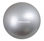 Мяч для фитнеса MS 1540 Profi перламутр серый