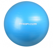 Мяч для фитнеса-85см MS 1574 Profi перламутр голубой