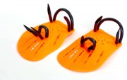 Лопатки для плавания гребные PL-6392,L,оранжевый