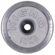 Блины (диски) хромированные d-30мм HIGHQ SPORT ТА-1454 10кг