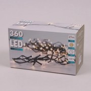 Гірлянда LED тепле світло 360 діодів 27 м. 40833